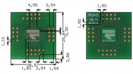 RE965-07E, Prototyping board FR4 Epoxide + chem. Au, Roth Elektronik
