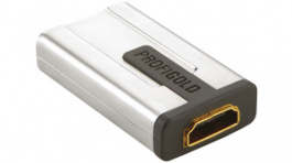 PROD100, HDMI coupler with Ethernet HDMI socket - HDMI socket f - f, PROFIGOLD