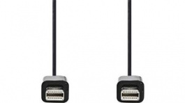 CCGP37500BK10, Mini DisplayPort Cable Mini DisplayPort Male - Mini DisplayPort Male 1m, Nedis (HQ)