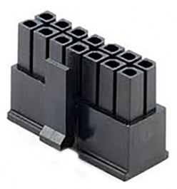 171692-0106, Разъем: провод-плата; вилка; "мама"; Серия: Mega-Fit; 5,7мм; 23А, Molex