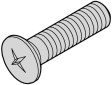 21100-500 [100 шт] Pozidrive raised screw PU=100 ST