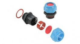 2017930000, Cable Gland, 23 ... 32mm, M40, Polyamide 6, Blue, Weidmuller