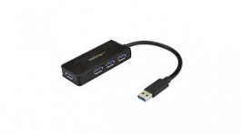 ST4300MINI, USB Hub with Fast Charge, 4x USB A Socket - USB A Plug, StarTech.com