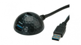 11998999, USB 3.0 Extension Cable USB-A Plug - USB-A Socket 1.5m Black, Value