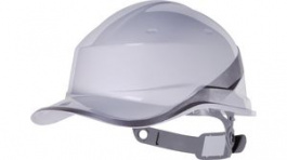 DIAM5BCFL, Safety Helmet Size Adjustable White, Delta Plus