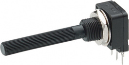 PC16SH10IP06-105B2020--TA, Rotary Potentiometer, 1 MOhm, PCB Connection, Piher