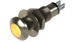 537-521-75, LED Indicator yellow 110 VAC Soldering lugs, Marl