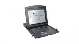 DS-72210-3GE, 17" Modular TFT Console with 16-Port KVM Switch VGA, DIGITUS