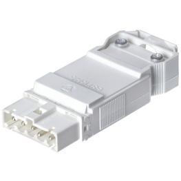 GST15I5S S1 ZR1W WS, Plug straight Plug L3-N-PE Screw Connection, Wieland Electric