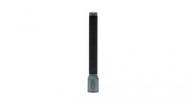 63996, Torch, LED, 4x C, 900lm, 300m, IP44, Black / Silver, ABUS