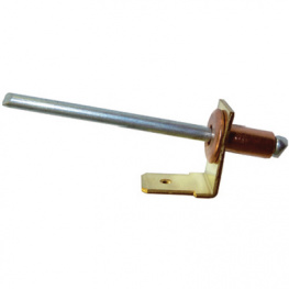 387811.60 [100 шт], Ground terminal Brass, blank 1 PU=100p., Vogt AG