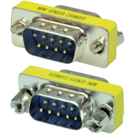 PB-376, Mini gender changer DB9 m - m, Maxxtro