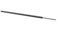 Yv 1.4/2.20mm Black PVC [100 м] Solid Wire, PVC, 3.8mm2, Tinned Copper, Black, 100m