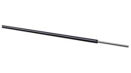 Yv 1.4/2.20mm Black PVC [100 м], Solid Wire, PVC, 3.8mm2, Tinned Copper, Black, 100m, Kabeltronik
