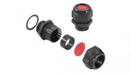 2017630000, Cable Gland, 23 ... 32mm, M40, Polyamide 6, Black, Weidmuller
