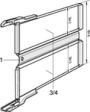 20800-278 Intermediate Adaptor Fits 6 U 280 mm