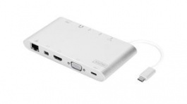 DA-70861, 11-Port USB-C Docking Station, DIGITUS