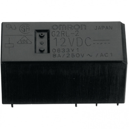 G2RL-2 12VDC, PCB power relay 12 VDC 400 mW, Omron