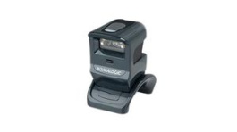 GPS4490-BK, Barcode Scanner, 1D Linear Code/2D Code/Postal Code, 80 ... 422 mm, RS232/USB, Cable, Black, Datalogic