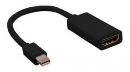 12993130, Video Cable Adapter, Mini DisplayPort Plug - HDMI Socket 100mm, Value