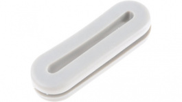 HV1608 PVC-FR GY 250, Cable Grommet Grey 5 x 44 mm, HellermannTyton