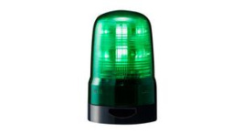 SF08-M1KTB-G, Signal Beacon, Green, Wall Mount, 24V, 80mm, 86dB, IP66, PATLITE