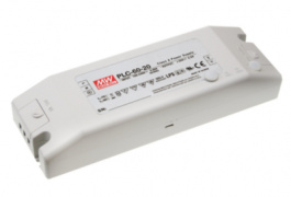 PLC-60-12, Блок питания: импульсный; для диод LED; 60Вт; 12ВDC; 5А; 90?264ВAC, MEAN WELL