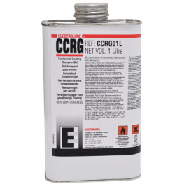 CCRG01L, NORDIC, Protective lacquer remover gel Can 1 l, Electrolube