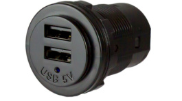 PV-USB1 DUAL, DC/DC converter 9 VDC...32 VDC, 5 VDC,, Alfatronix