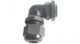 RND 465-00867, Bend Cable Gland, PG11, Nylon, Black, IP68, RND Components