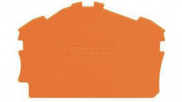 2002-6392 [25 шт], Terminal Block Accessory, Orange, 38.9 x 52mm, PU%3DPack of 25 pieces, Wago