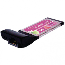 EX-6087, ExpressCard 34 mm Gigabit LAN 1-Port, Exsys
