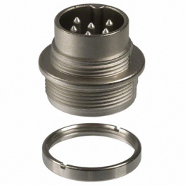 T 3402 000, Разъем: M16; гнездо; "папа"; на панель, гайка сзади; 300В; IP40, Amphenol