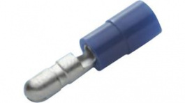 RND 465-00594 [100 шт], Crimp Terminal, Plug Nylon Blue Pack of 100 pieces, RND Connect