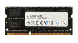 V7106004GBS, Notebook RAM Memory DDR3 1x 4GB SODIMM 204 Pins, V7