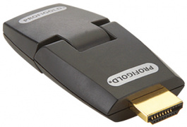 PROD102, HDMI Adapter with Ethernet, HDMI Plug, HDMI Socket, PROFIGOLD