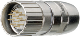 0976 PMC 201, Cable plug M23 12-pin, Lumberg Automation (Belden brand)
