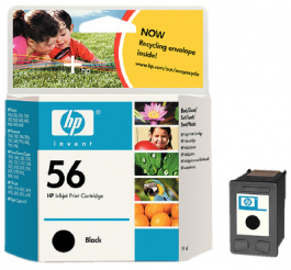 C6656AE, Ink Black, HP