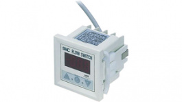 PF2D301-A, Digital flow switch 0.05 % 0.25...45 l/min Screw, SMC PNEUMATICS