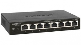 GS308T-100PES, 8-Port Gigabit Smart Switch, Managed, Desktop, NETGEAR