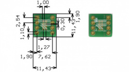 RE937-01, Prototyping board FR4 Epoxide + chem. Au, Roth Elektronik