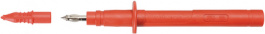 SPS 2124 NI / SW, Safety test probe diam. 4 mm Black, Schutzinger