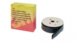 HSR-6.4/3.2BK, Heat-Shrink Tubing Spool Box 3.2 ... 6.4mm Polyolefin Black 9m, 3M