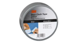 2903D4850S, General Purpose Duct Tape 2903, 48mm x 50m, Silver, 3M