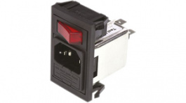 BZV01/A0620/02, Разъем: питания AC; гнездо; "папа"; 10А; 250ВAC; IEC 60320, Bulgin