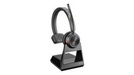 213010-02, Headset, Savi 7200, Mono, On-Ear, 6.8kHz, Wireless/DECT, Black, Poly