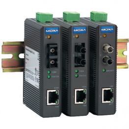 IMC-21-S-SC, Converter RJ45 10/100-100FX SC/SM, Moxa