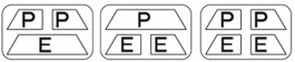 SV1000-74-1A, Sticker for P/R/PR block, SMC PNEUMATICS