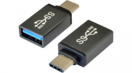 EX-47990, Adapter, usb-a female - usb-c male, Exsys