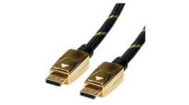 11.04.5920, Video Cable, DisplayPort Plug - DisplayPort Plug, 7680 x 4320, 1m, Roline